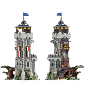 1127 Предметов Расширения Средневековой башни для строительного набора Medieval Castle 31120 MOC
