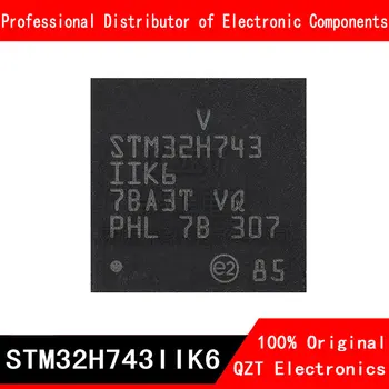 5 шт./лот новый оригинальный микроконтроллер STM32H743IIK6 UFBGA STM32H743 STM32H743I STM32H743II STM32H743IIK UFBGA-201 MCU В наличии