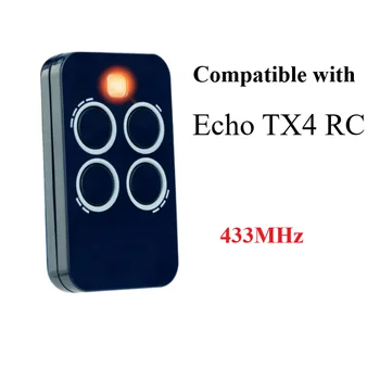 ECHO TX4 RC, пульт дистанционного управления гаражными воротами, 433 МГц, Пульт дистанционного управления воротами с подвижным кодом, передатчик для открывания гаражных ворот