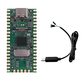 RISC-V Milk-V Duo Development Board + STC Downloader Двухъядерный CV1800B Поддерживает Linux Для энтузиастов Интернета Вещей, геймеров, делающих все своими руками. Прочный