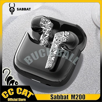 Sabbat M200 Earphione Беспроводные Bluetooth-наушники Игровые наушники с низкой задержкой, Шумоподавляющая гарнитура с длительным сроком службы, водонепроницаемая