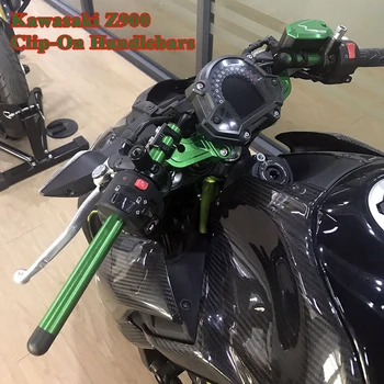 Вилочный Зажим-Переходная Пластина 22 мм Набор Рулей для Kawasaki Z900 2017-2022 2021 2020 2019 Z 900 Комплект Ручек Запчасти для мотоциклов
