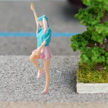 Диорама с изображением танцующих женщин для модели Fariy Garden Architecture