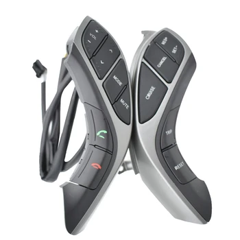 Для Hyundai Elantra 2012-2015 Кнопка автоматического управления рулем Аудио Телефон Bluetooth Круиз-контроль Автомобильные переключатели Аксессуары