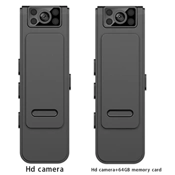 Камера ночного видения 1080P WIFI HD Маленькая невидимая спортивная камера с клипсой на спине 130 ° Наружная камера Камера для ношения на теле Камера Камера