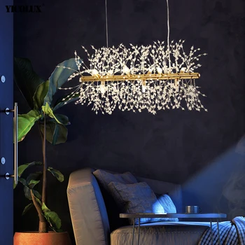 Креативные новые современные светодиодные подвесные светильники G9 для столовой, гостиной, спальни, холла, бара, кухни, отеля, виллы, внутреннего освещения