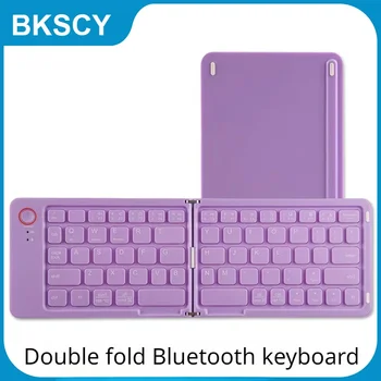 Мини-складная клавиатура Bluetooth Портативная складная беспроводная клавиатура для планшета IOS / Android / Windows, мобильного телефона Candy Keyboard