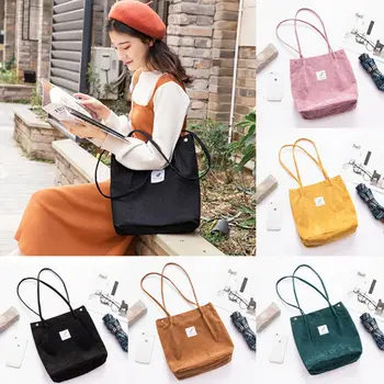 Модная сумка через плечо, женские сумки, вельветовая сумка, повседневные дизайнерские сумки через плечо, новые сумки для женщин 2019