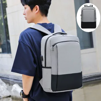 Мужские рюкзаки для коротких повседневных деловых поездок рюкзаки для ноутбуков школьные сумки с Usb для повседневной жизни Студенческая сумка для колледжа