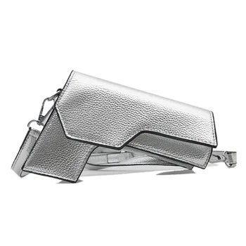 Нишевые Новые женские сумки через плечо в форме пистолета 3d Уникальная кожаная сумка через плечо Женская Высококачественная Маленькая Сумочка-клатч для девочек 2024