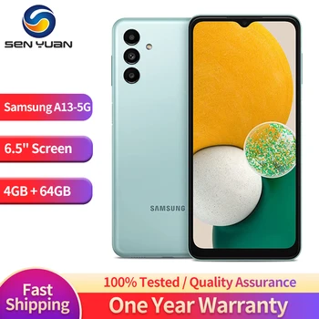 Оригинальный Samsung Galaxy A13 A136U 5G Мобильный Телефон 6,5 