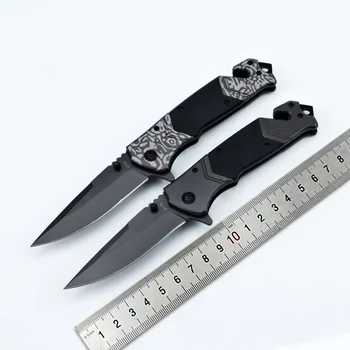 Открытый мужской стальной складной нож для кемпинга, военный Тактический Портативный походный нож для самообороны, Охота, Рыбалка