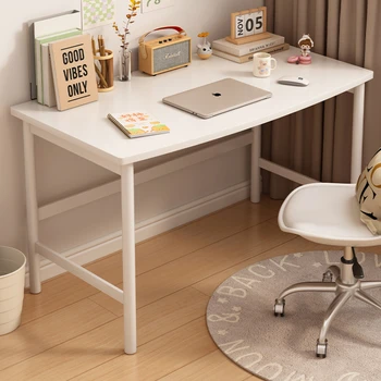 Письменный стол, студенческий домашний стол, простой письменный стол для девочки в спальне, рабочий стол для учебы, верстак