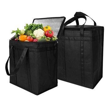 Портативная термоизолированная коробка для кулеров, большие походные сумки для ланча Бенто, Походная упаковка для еды и напитков на молнии, принадлежности для пикника