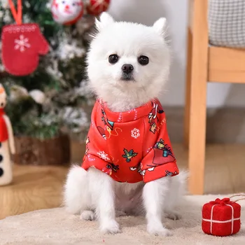 Рождественская одежда для домашних животных, Костюм собаки на Хэллоуин для маленьких и средних собак, толстовки Французского Бульдога для щенка Ropa Perro Yorkshire