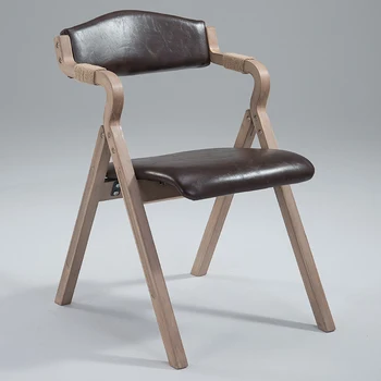 Современные простые обеденные стулья, Складной стул для ресторана, Удобная спинка, Компьютерный стул, Плетеная мебель для дома из шпагата