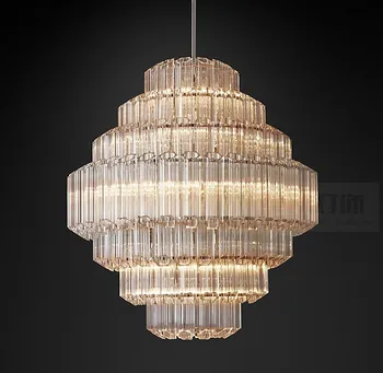 современный светодиодный хрустальный подвесной светильник для гостиной подвесной потолочный светильник стеклянный шар люстры потолочная столовая