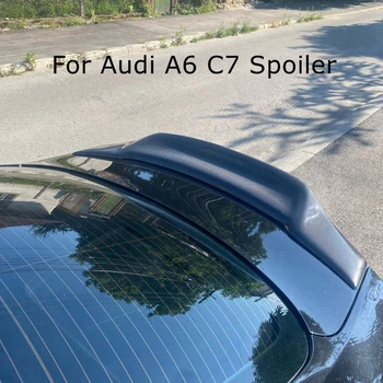 Стиль R для Audi A6 C7, спойлер из углеродного волокна/Кованый карбоновый задний спойлер, крыло багажника M4 2012 2013 2014 2015 2016