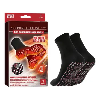 Термоциркуляционные самонагревающиеся носки, массажные носки для ног, Термоноски с функцией самонагрева и массажа, Подарок для