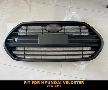 Хорошее качество ABS Передняя средняя решетка гоночные решетки Подходят для Hyundai Veloster 2012-2015