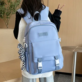Школьная сумка для средней школы, молодежный многофункциональный рюкзак для ноутбука, водонепроницаемый рюкзак для путешествий, рюкзак для мужчин и женщин Mochila