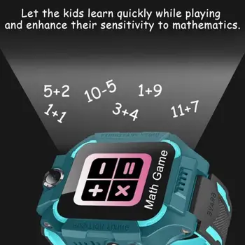Детские 4G смарт-часы 400 мАч SOS GPS Местоположение для детских умных часов Камера IP67 Водонепроницаемая обучающая игрушка Двусторонняя связь