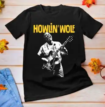Рубашка Howlin Wolf Рубашка Howlin Wolf and Guitar Американская